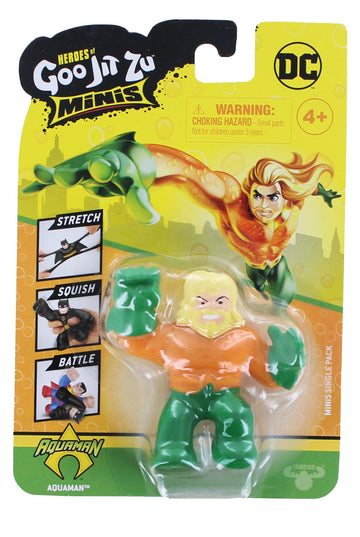DC Heroes of Goo Jit Zu Squishy Mini Figure § Aquaman