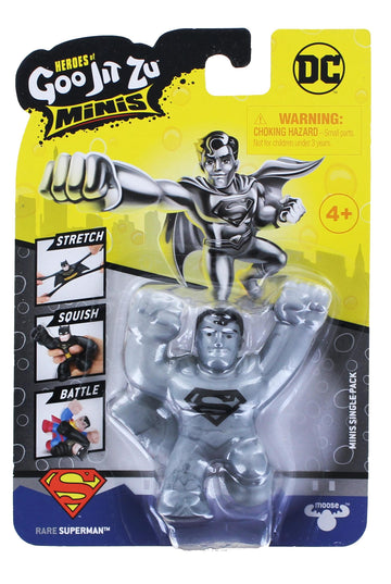 DC Heroes of Goo Jit Zu Squishy Mini Figure § Metallic Superman