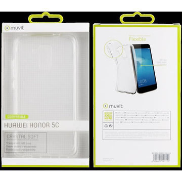 Muvit Coque Crystal soft Transparente souple Huawei Honor 5C