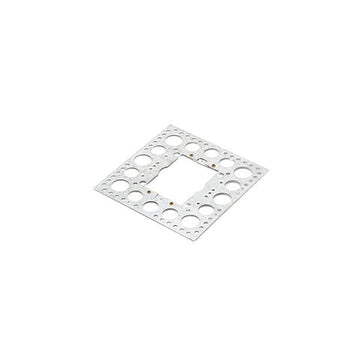 25Pcs Square Render Mounting Bracket Thickness