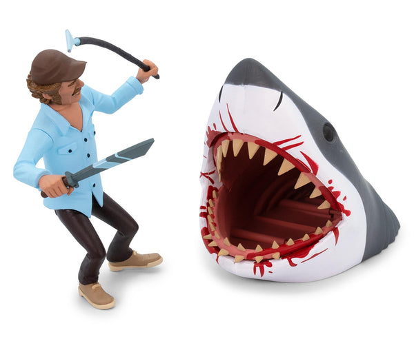 JAWS Toony Terrors Quint & Shark Figure 2-Pack