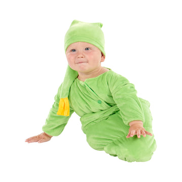 Green Glow Worm Infant Costume § 0-6 Months