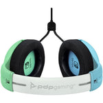 Casque-Micro Gaming - PDP - LVL40 - Filaire - Bleu Aloha et Vert - Switch