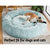 Pet Bed Dog Cat Calming Bed Extra Large 110cm Teal Sleeping Comfy Washable