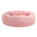 Pet Bed Dog Cat Calming Bed Medium 75cm Pink Sleeping Comfy Cave Washable