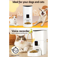 i.Pet Automatic Pet Feeder 9L Auto Wifi Dog Cat Feeder Smart Food App Dispenser