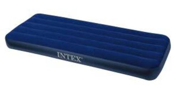 Intex Materassino Singolo Gonfiabile Tela Floccata 191x76x22cm