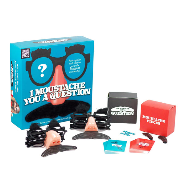 I Moustache You A Question Party Game § 4-6 Players