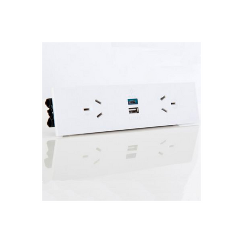 Elsafe Qikfit Twin Usb Fast Charger Tuf White