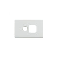 Elegant Single Power Point Cover Plate White