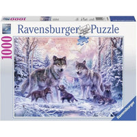 Puzzle 1000 p - Loups arctiques