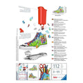 SUPER MARIO Puzzle 3D Sneaker - Ravensburger - Puzzle 3D enfant - sans colle - Pot a crayons 108 pieces - Des 8 ans