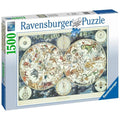 Puzzle 1500 pieces - Mappemonde des animaux fantastiques - Ravensburger - Puzzle adultes - Des 14 ans