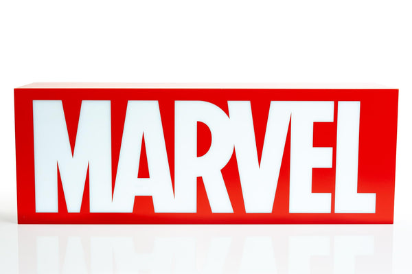 Marvel Comics Official Logo 17-Inch Light Box § Electric/USB Mood Light