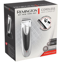 Remington HC4110 Set de Coiffure Tondeuse Cheveux Lames Acier Inoxydable, 8 Guide de Coupe, 6 Accessoires, Utilisation Avec/Sans Fil