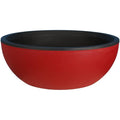 RIVIERA - Coupe pot de fleurs - granit D50 - rouge