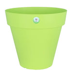 RIVIERA Pot de fleurs Soleilla - Rond - Ø 39,2 x 35,8 cm - Vert anis