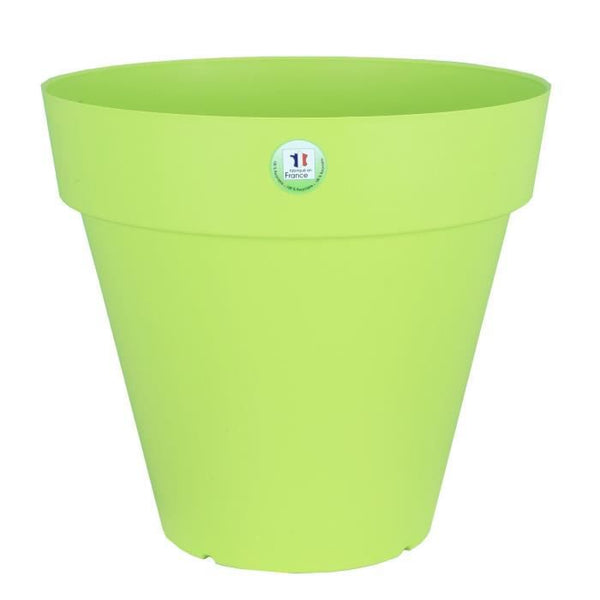 RIVIERA Pot de fleurs Soleilla - Rond - Ø 39,2 x 35,8 cm - Vert anis