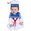 Stay Puft Marshmallow Man Onesie Costume Size 6-12 Months