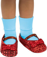 The Wizard Of Oz Dorothy Costume Sequin Shoe Covers Toddler One Size