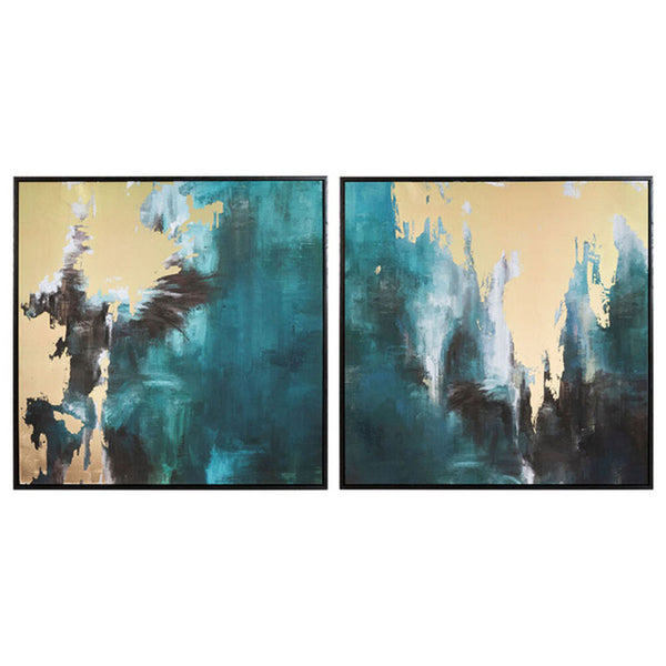 Painting Blue Canvas (2 pcs)