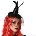 Headband Hat Witch Halloween Feathers