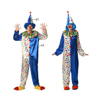 Déguisement pour Adultes Clown Bleu