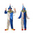 Costume for Adults Male Clown Blue