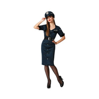 Déguisement Police Femme Bleu