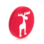 Santa's Reindeer Coasters (4 pcs) 143754