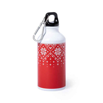 Aluminium Bottle 146664 Christmas Red (400 ml)