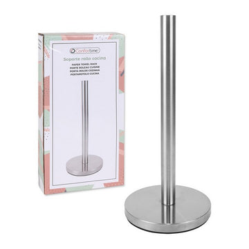 Kitchen Paper holder Confortime Stainless steel (33 Cm)