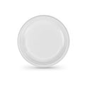 Set of reusable plates Algon White 17 cm 12 Units