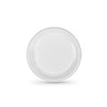 Set of reusable plates Algon White Plastic 20,5 cm (100 Units)