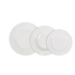 Dinnerware Set La Mediterránea Aneto White Circular 18 Pieces (2 Units)