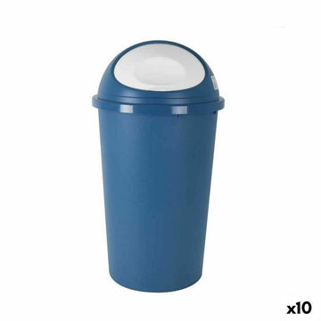 Koš za smeti Tontarelli Big hoop Modra Bela 50 L (10 kosov)