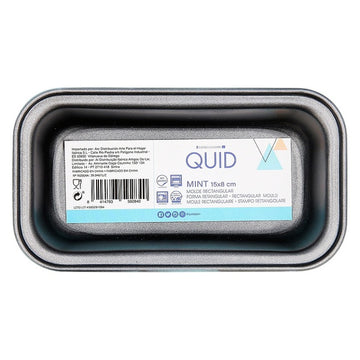 Baking Mould Quid Mint Stainless steel (15 x 8 cm)