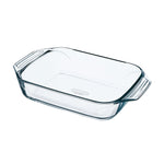 Oven Dish Pyrex Irresistible Rectangular Transparent Glass 6 Units 31,5 x 19,7 x 6,4 cm