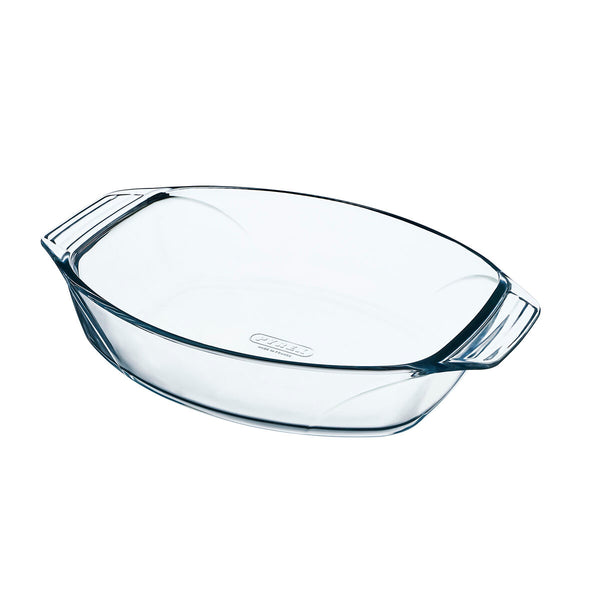 Plat de Four Pyrex Irresistible Ovale Transparent verre 35,1 x 24,1 x 6,9 cm (6 Unités)