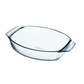 Plat de Four Pyrex Irresistible Ovale Transparent verre 39,5 x 27,5 x 7 cm (4 Unités)