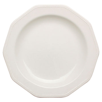 Flat plate Churchill Artic White Ceramic White China crockery Ø 27 cm (6 Units)