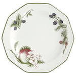 Flat Plate Churchill Victorian Orchard Ceramic China crockery Ø 27 cm (6 Units)