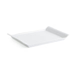 Snack tray Quid Gastro Fresh 26 x 18 cm Ceramic White (6 Units)