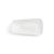 Flat plate Ariane Vital Rectangular Ceramic White (24 x 13 cm) (12 Units)