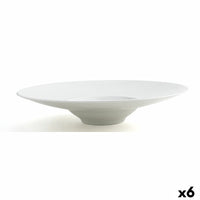 Deep Plate Ariane Gourmet White Ceramic Ø 29 cm (6 Units)