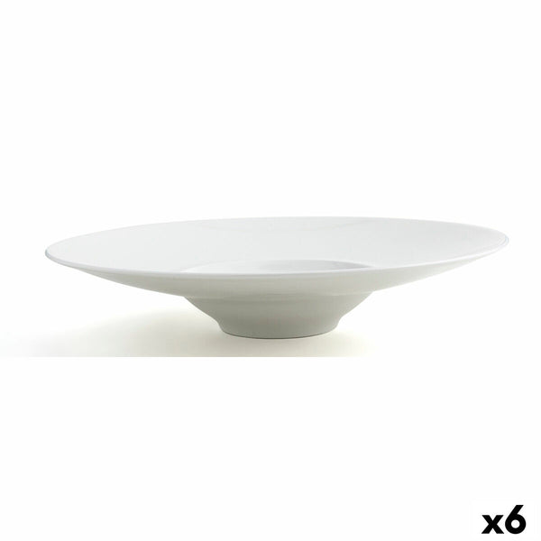 Assiette creuse Ariane Gourmet Blanc Céramique Ø 29 cm (6 Unités)