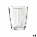 Glass Bormioli Rocco Pulsar Transparent Glass (390 ml) (6 Units)