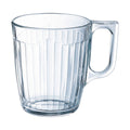 Tasse Luminarc Nuevo Petit-déjeuner Transparent verre (250 ml) (6 Unités)