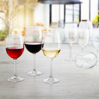 verre de vin Ebro Transparent verre (470 ml) (6 Unités)