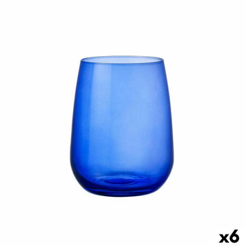 Verre Bormioli Rocco Restaurant Cobalto Bleu verre (430 ml) (6 Unités)